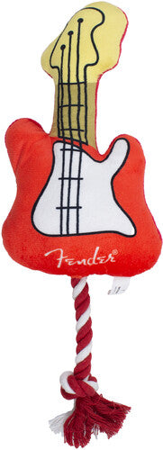 Perri's Fender Plush Guitar Rope Dog Toy (Plus)