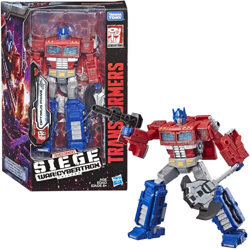 Transformers Generations - War for Cybertron: Siege - Voyager Class WFC-S11 Optimus Prime Action Figure