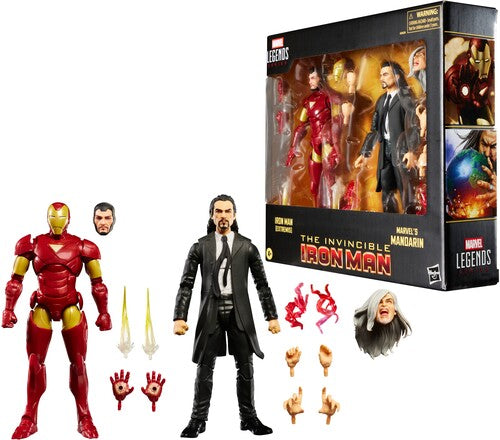 Avengers Comics - Marvel Legends - Iron Man (Extremis) & Marvel’s Mandarin Action Figures