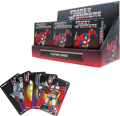 Transformers - Playing Cards - 12ct PDQ Display