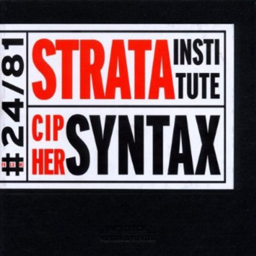 Strata Institute - Cipher Syntax