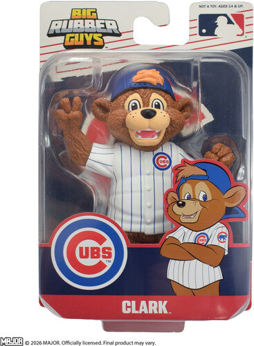 Big Rubber Guys - MLB - Chicago Cubs: Clark The Cub 8 Figure