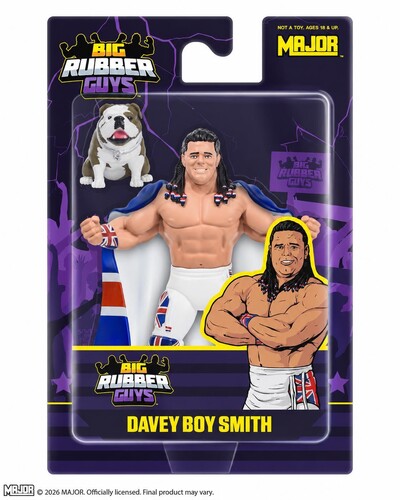 Big Rubber Guys - Wrestling - Davey Boy Smith 8 Figure
