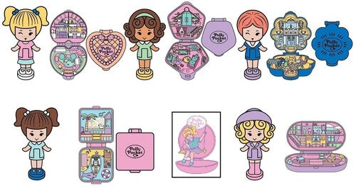 Polly Pocket 3d Foam Bag Clip S1 24ct Pdq (Clcb)