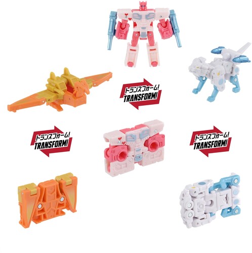 Transformers - Takara Tomy: Masterpiece - Kiss Players 20th Anniversary Action Figure Set