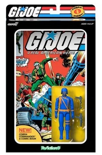 G.I. Joe ReAction+ - Cobra Commander (Skybound Comic Box Series, Issue #1) - Set