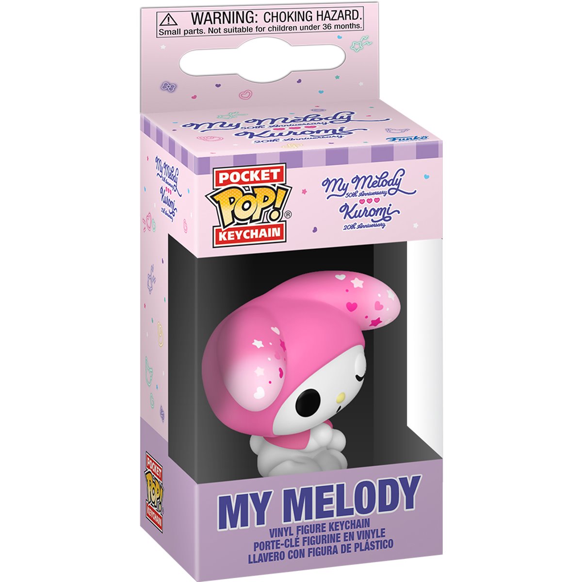Funko Pop! Hello Kitty Kuromi 20th Anniversary My Melody Keychain
