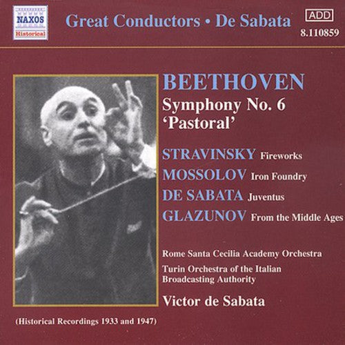 De Sabata/ Beethoven/ Stravinsky/ Glazunov - Great Conductors