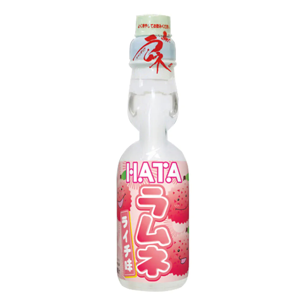Hatakosen Ramune Soda - Lychee Flavour 200ml
