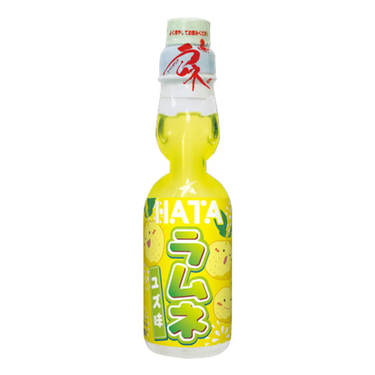 Hatakosen Ramune Soda - Yuzu Flavour 200ml