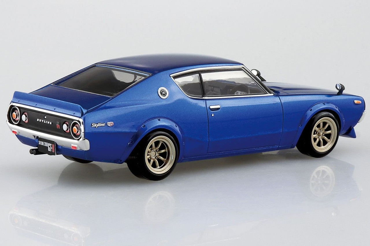 Aoshima The Snap Kit 1/32 Nissan C110 Skyline GT-R Custom (Metallic Blue)