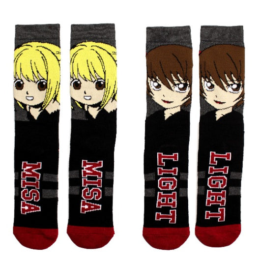 Death Note - Chibi Crew Socks 2pk