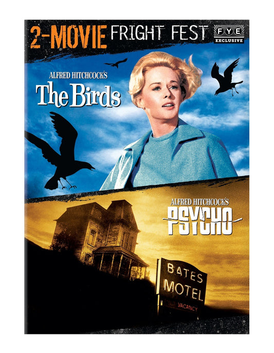 Fright Fest Hitchcock 2-Movie Collection [The Birds, Psycho]