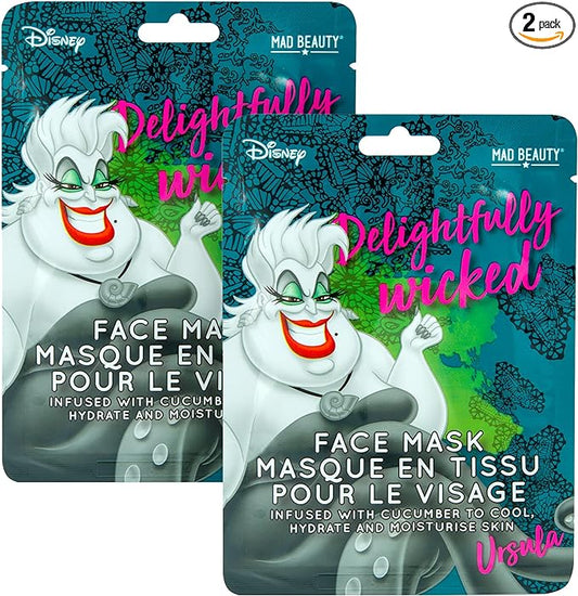 Disney Ursula Face Mask 12-Pack