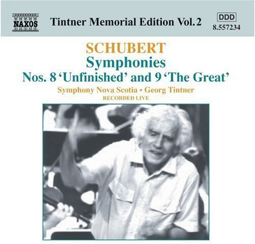 Schubert/ Tintner/ Symphony Nova Scotia - Symphonies 8 & 9