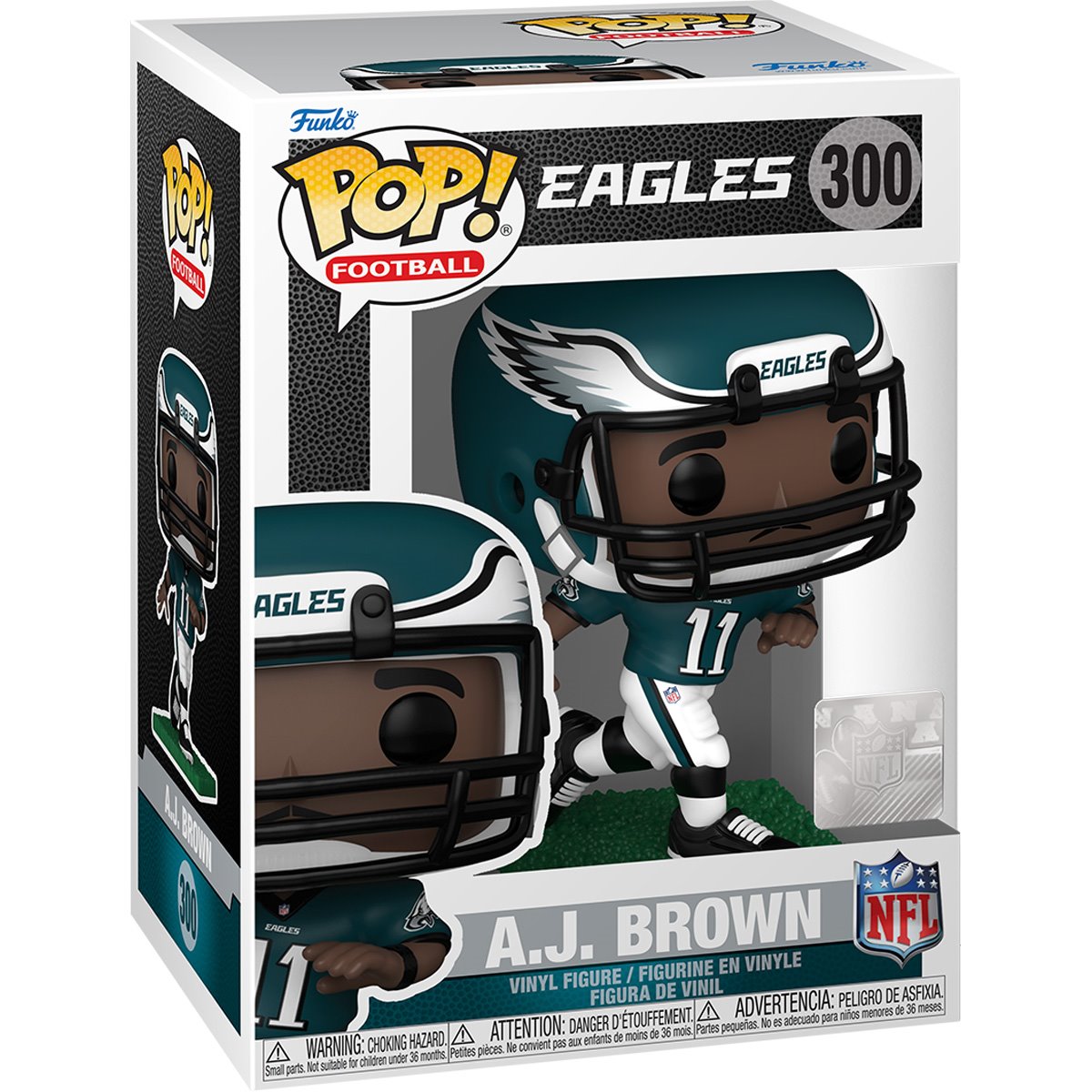 Funko Pop! NFL Philadelphia Eagles A.J. Brown (Color)