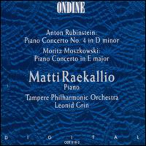 Rubinstein/ Moszkowski/ Raekallio - Con Pno/Con Pno 4