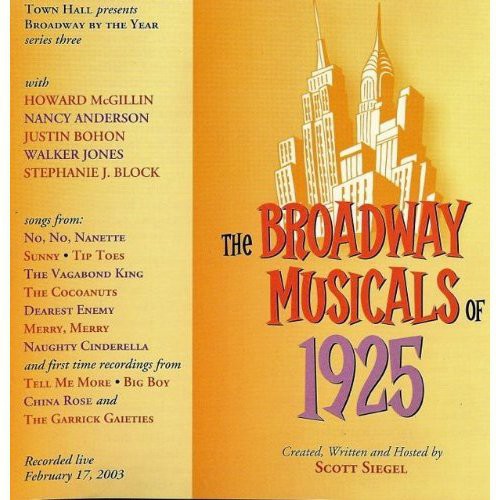 Various - Broadway Musicals Of 1925