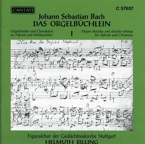 Bach/ Figural Choir/ Rilling - Organ Book 1-Advent & Christmas