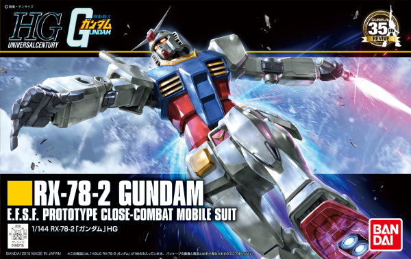Gundam High Grade Universal Century RX-78-2 Model Kit