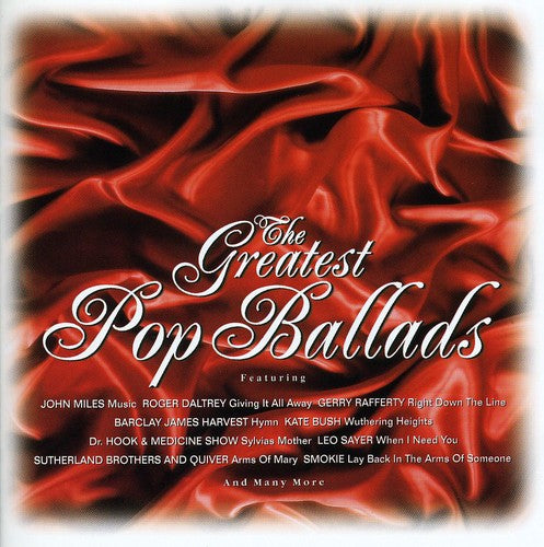 Greatest Pop Ballads/ Various - Greatest Pop Ballads/ Various