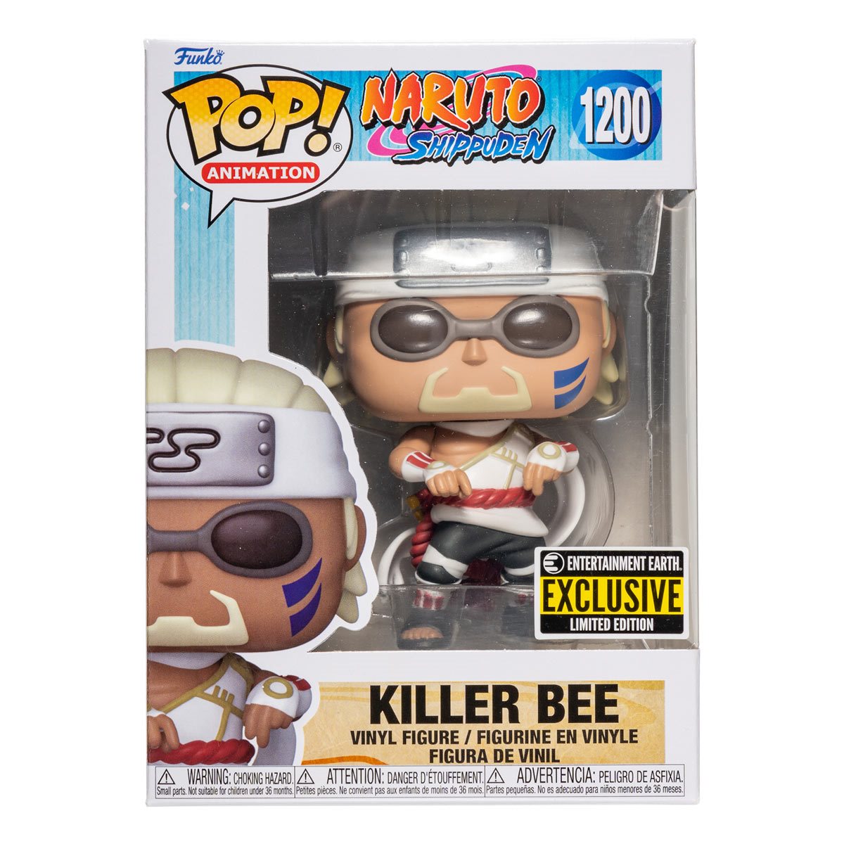 Funko Pop! Naruto - Killer Bee (Entertainment Earth Exclusive)