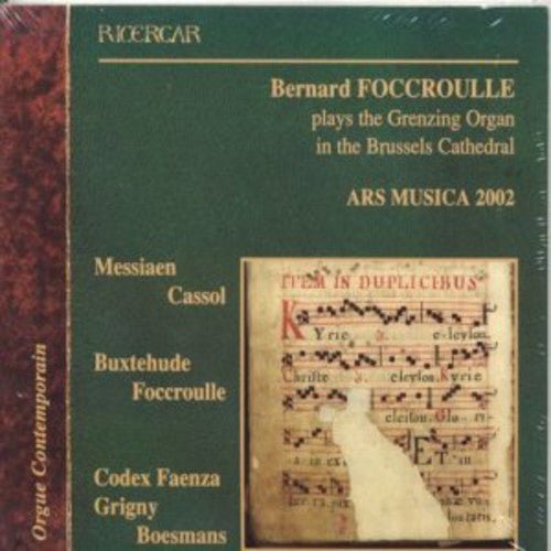 Bernard Foccroulle - Organ Recital at Grenzing Organ Brussels Cathedral