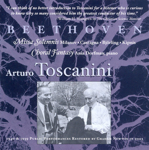 Beethoven/ Milanov/ Bjorling/ Toscanini - Missa Solemnis / Fantasia