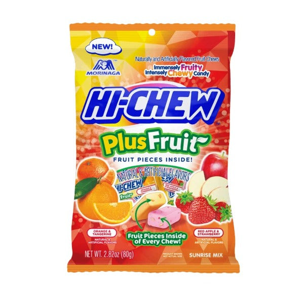 Hi-Chew Plus Fruit Chewy Candy