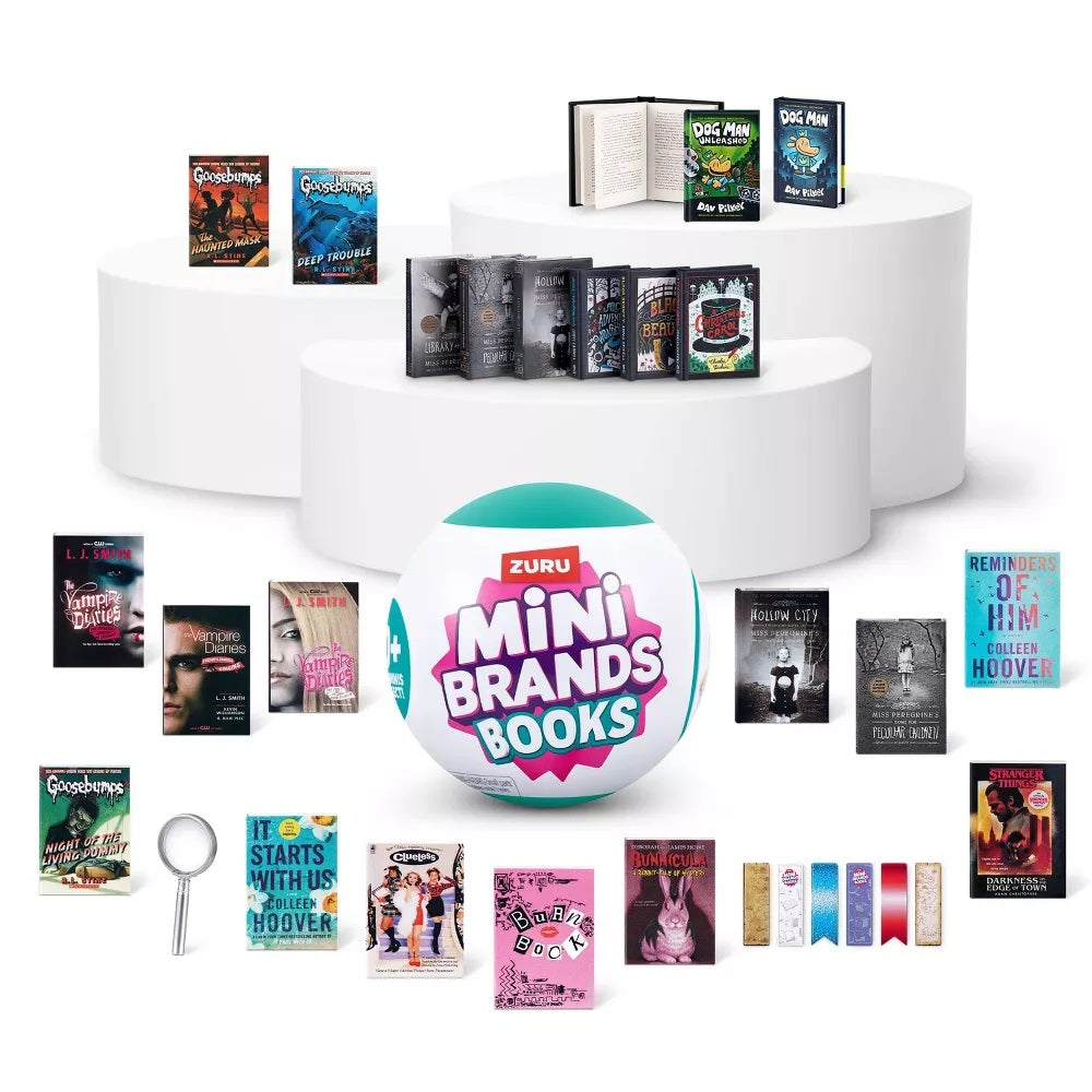 Zuru Mini Brands Books Capsule (contents may vary)