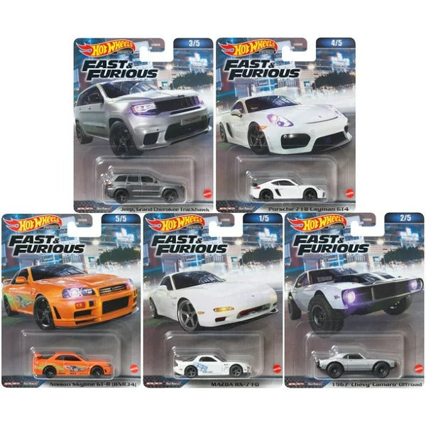 Mattel - Hot Wheels Premium Fast & Furious Assortment (1 random)