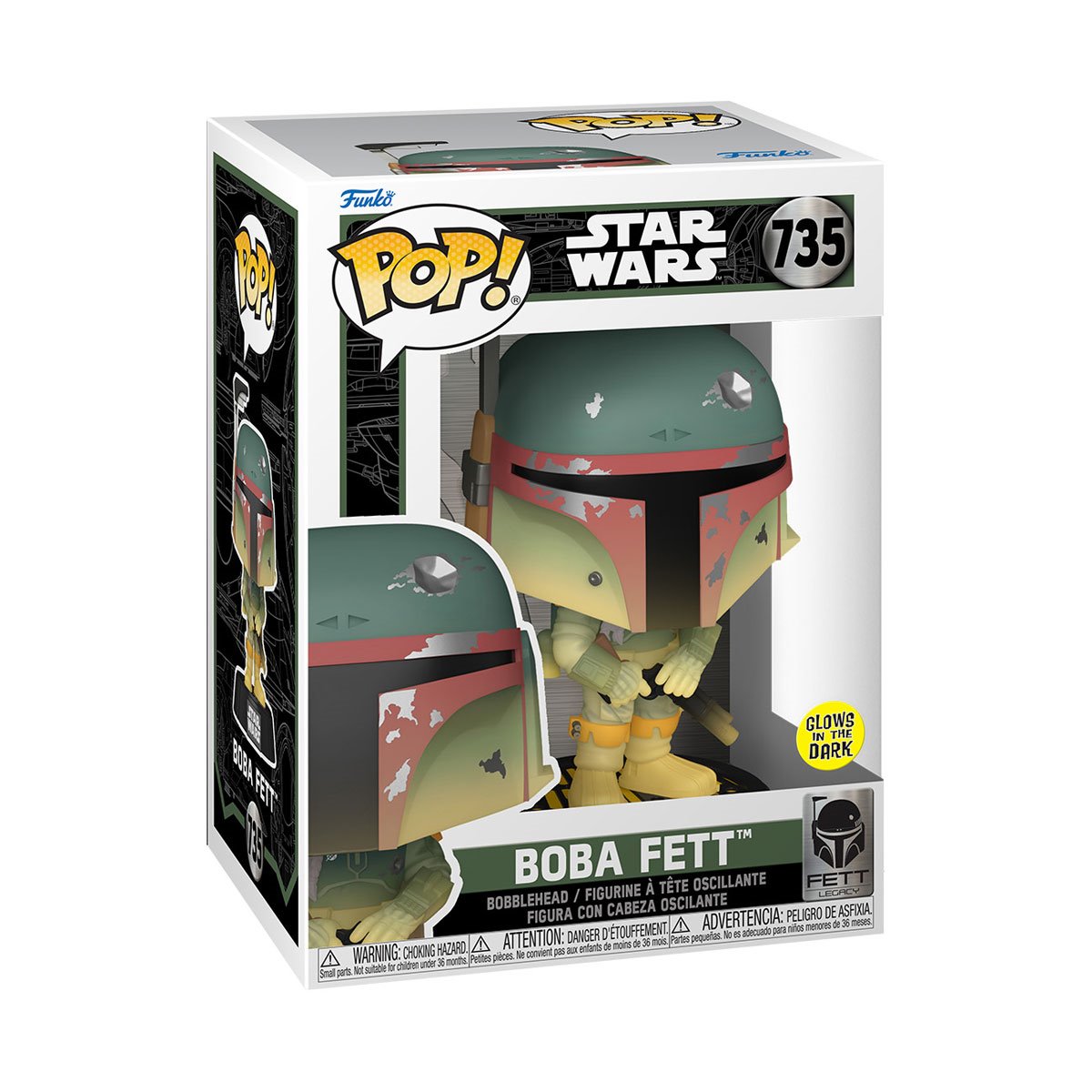 Funko Pop! Star Wars Fett Legacy - Boba Fett Glow-in-the-Dark