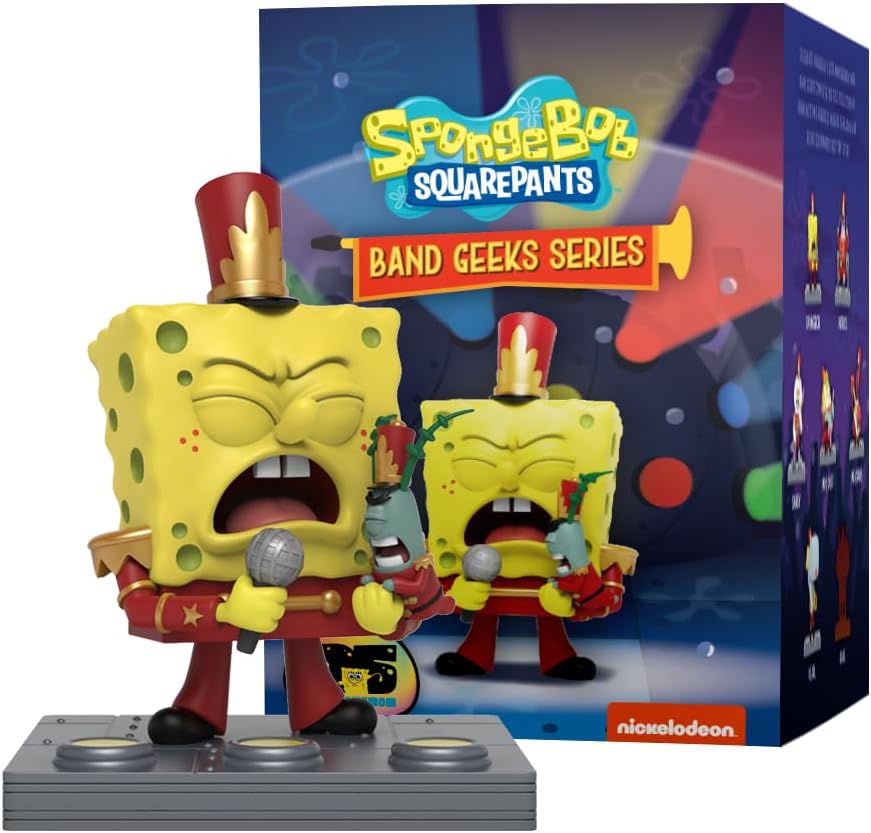 Mighty Jaxx Spongebob Squarepants Band Geeks Series Blind Box (One
