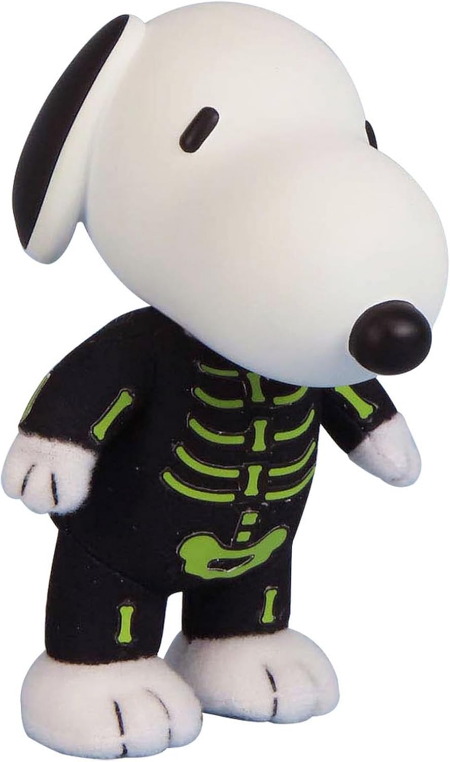 Peanuts - Snoopy Skeleton Costume Figurekey Plush
