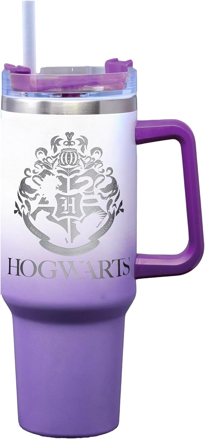 Etched Harry Potter Stainless Steel 40oz Travel Mug