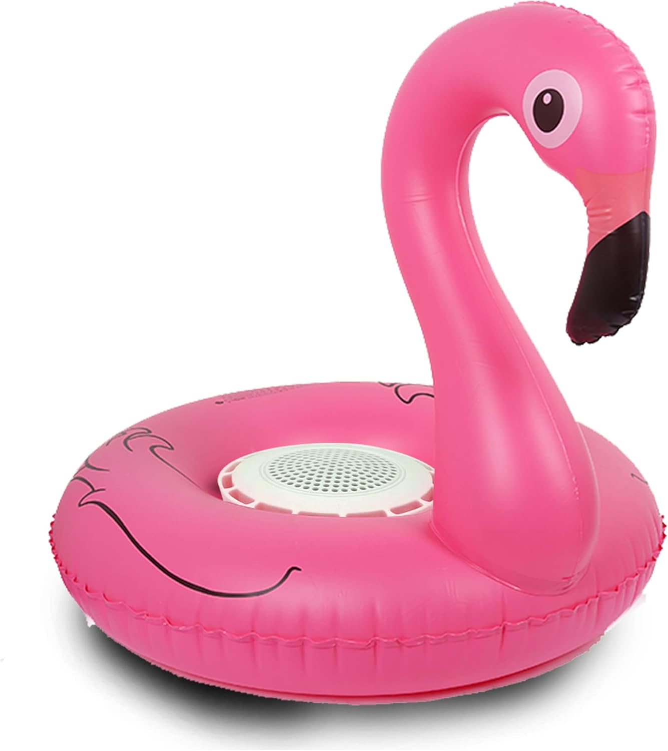Aqua Jams Floating Speaker & Cup Holder - Flamingo
