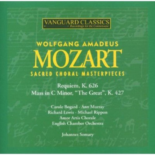 Mozart/ Bogard/ Murray/ Lewis/ Rippon/ Somary - Choral Masterpieces