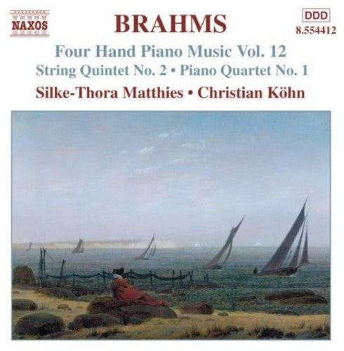 Brahms/ Matthies/ Koln - Four Hand Piano Music 12