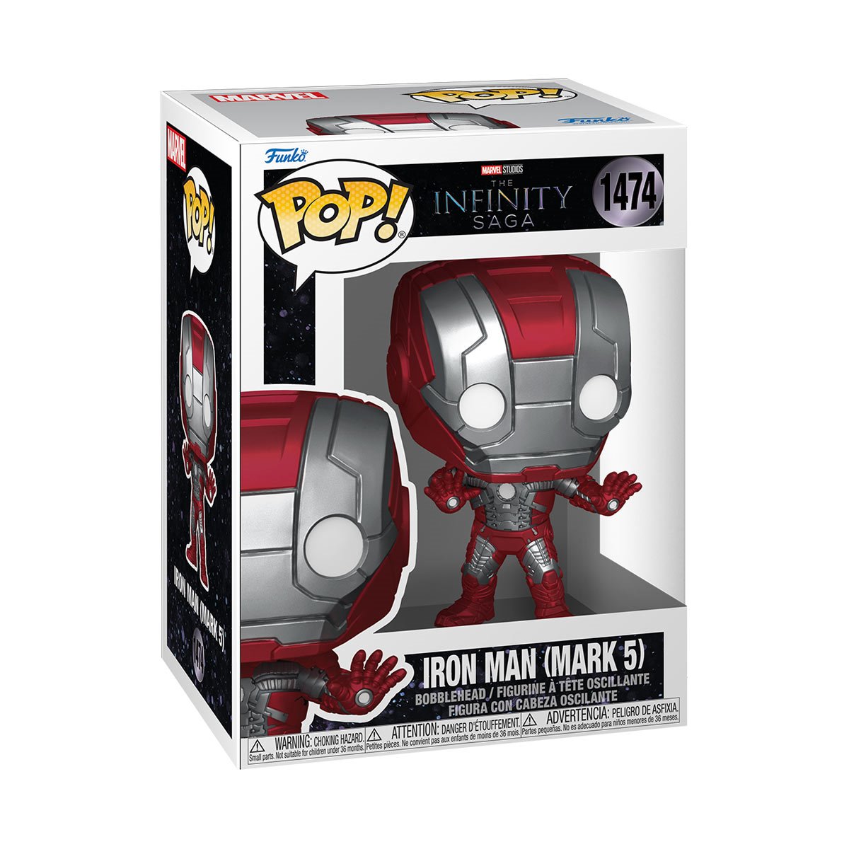Funko Pop! Marvel MCU Archives The Infinity Saga Iron Man (Mark 5)