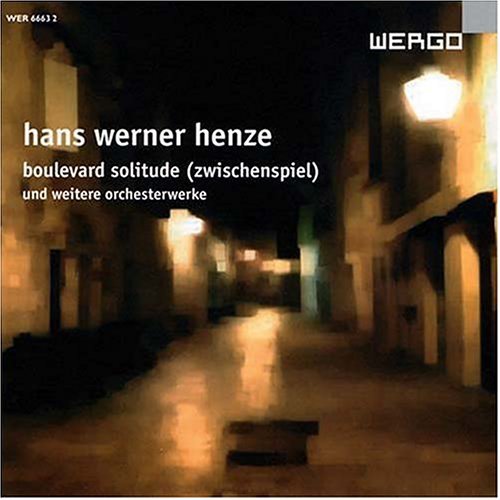 Henze/ Tainton/ Perl/ Ruzicka/ Ndr So - Boulevard Solitude: Orchestral Interlude