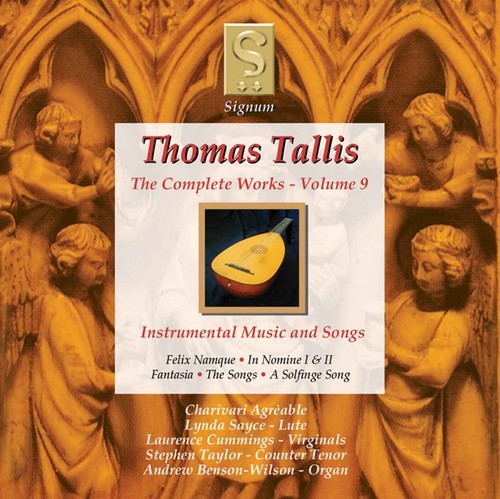 Tallis/ Sayce/ Cummings/ Taylor/ Benson-Wilson - Complete Works 9: Instrumental Music & Songs