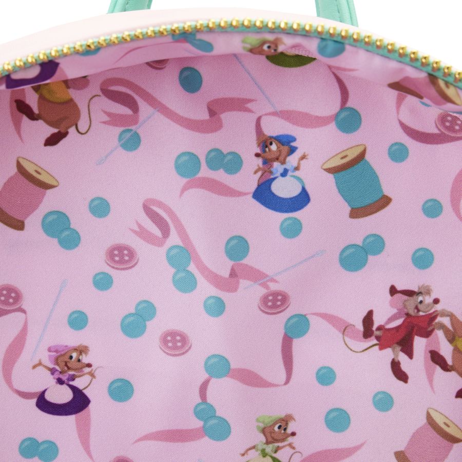 Loungefly Cinderella - Gus Gus And Jack Teacup Mini Backpack