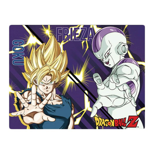 Dragon Ball Z Super Saiyan Goku & Frieza Sublimated Throw Blanket