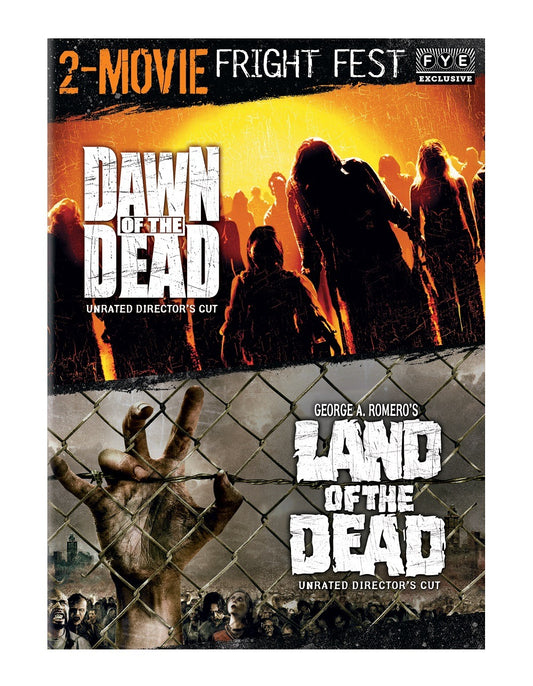 Fright Fest Zombie 2-Movie Collection [Dawn of the Dead, Land of the Dead]