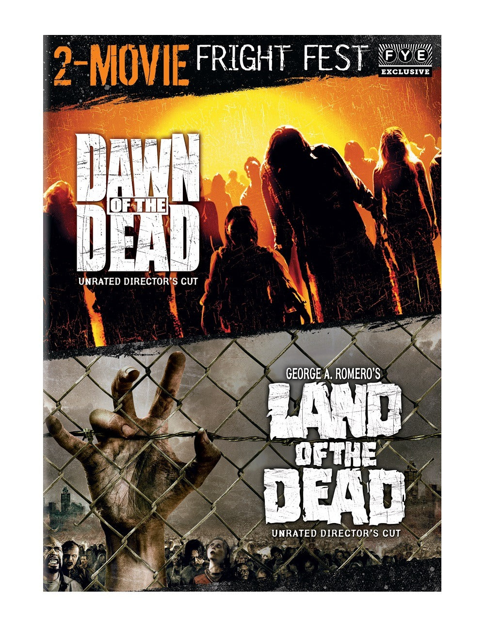 Fright Fest Zombie 2-Movie Collection [Dawn of the Dead, Land of