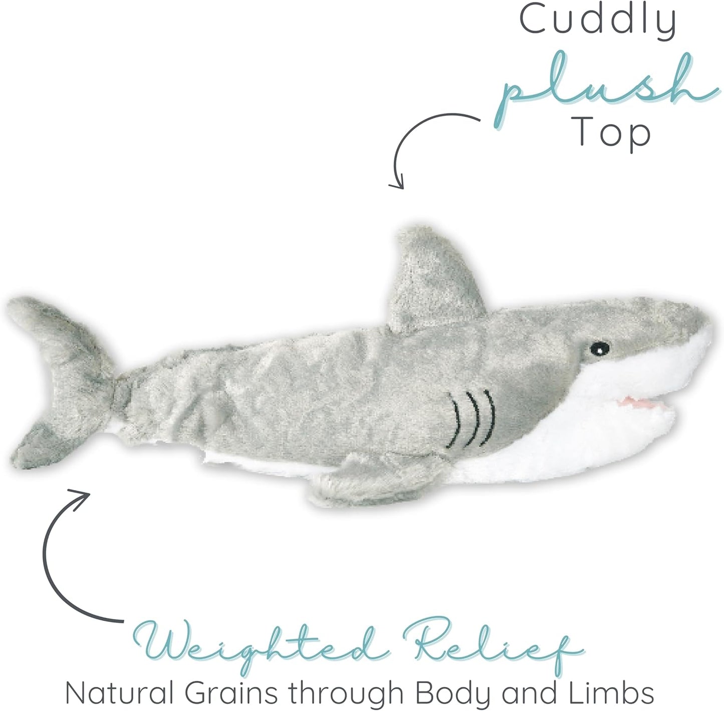 Samuel Shark Warm Pals Microwavable Plush