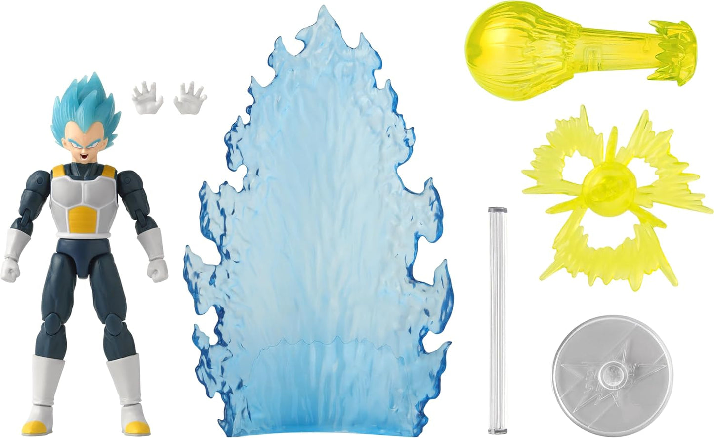 Dragon Ball Dragon Stars Power Up Pack Super Saiyan Blue Vegeta 7.5-Inch Collectable Figure