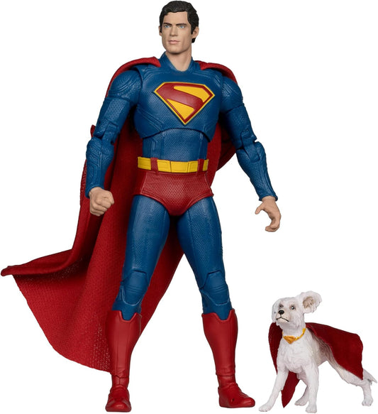 McFarlane Toys DC Theatrical Deluxe 7in - Superman with Krypto (Superman Movie)