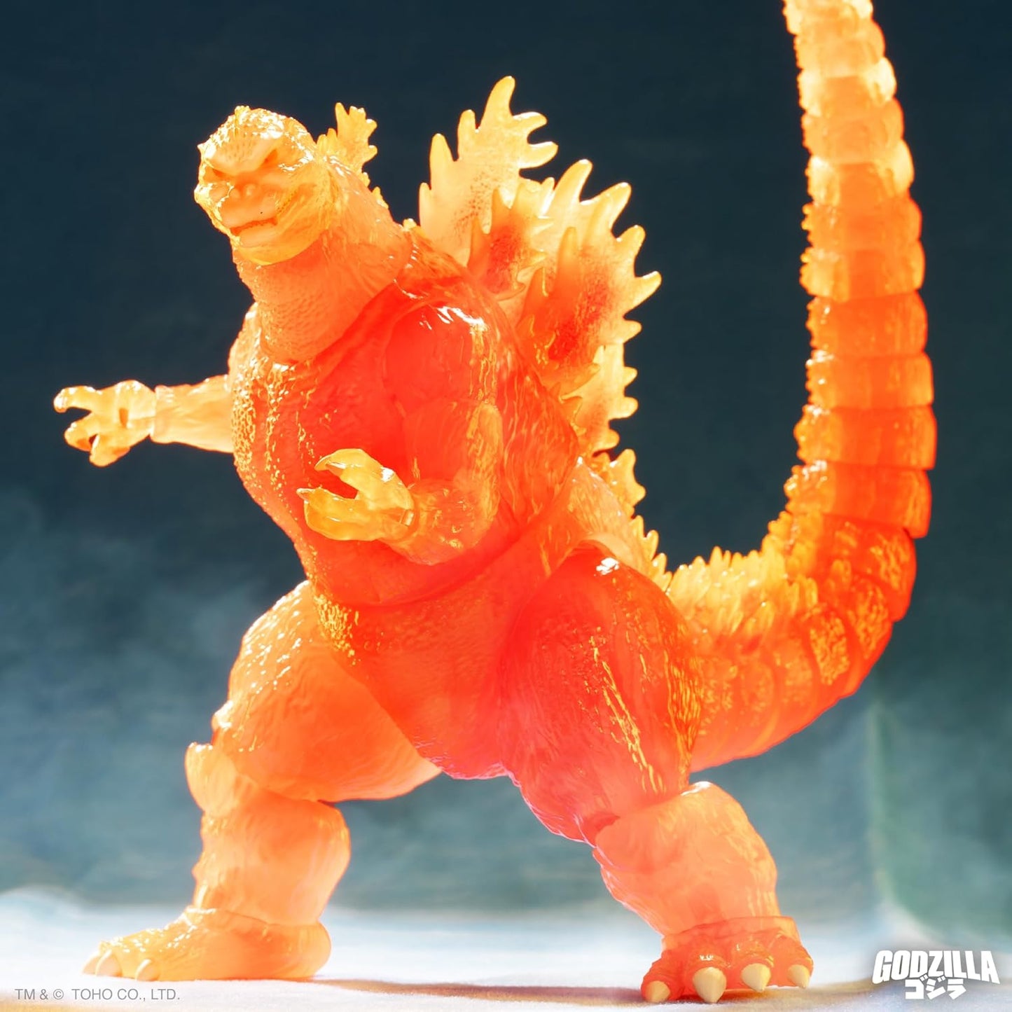 Toho Ultimates! Blazing Godzilla (1200° Clear Orange)