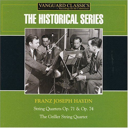Haydn/ Griller String Quartet - Haydn: String Quarterts Op 71 & Op 74